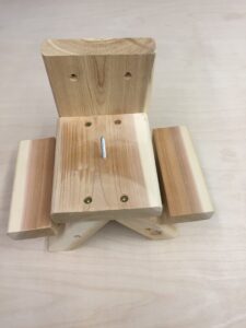 Cedar Squirrel Feeder